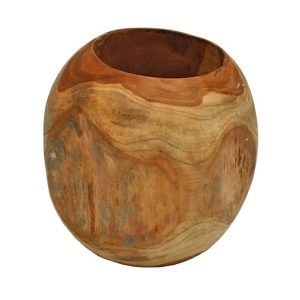 TEAK Svietnik/kvetináč priemer 20 cm