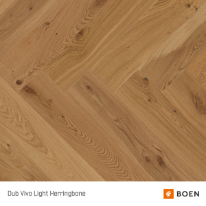 Dub Vivo Light Herringbone - drevená podlaha