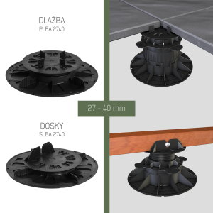 iDeck pedestal 27 - 40 mm