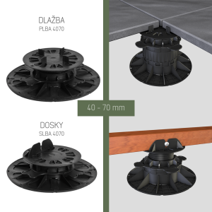 iDeck pedestal 40 - 70 mm