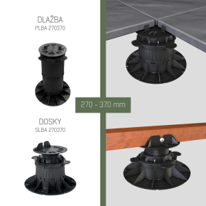 iDeck pedestal PRO 270 - 370 mm