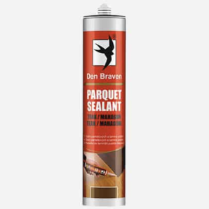 Den Braven Parketový tmel Parquet sealant 280 ml RAL 8012 teak mahagón
