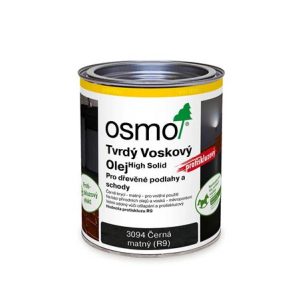 OSMO Tvrdý voskový olej 3094 protišmykový (R9) čierny